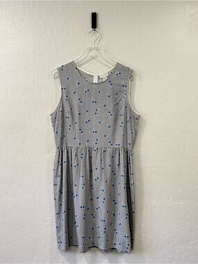 EXPO 1990's Floral Sleeveless Knee Length Dress Size 12
